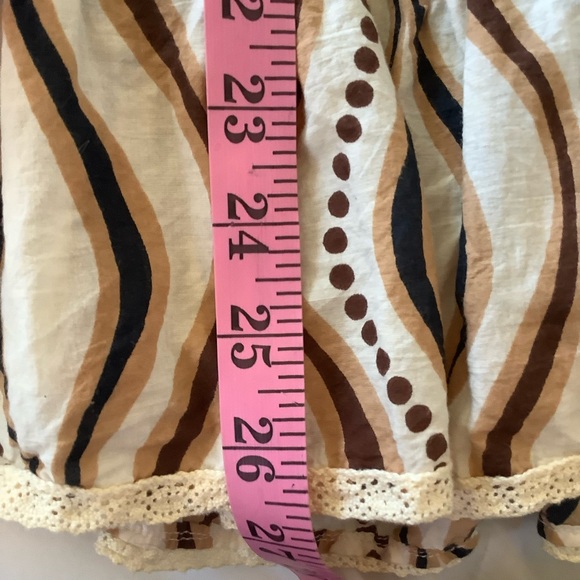 Dimri 100% Cotton Multi-Colored Lined Boho Skirt Womens Small - Picture 4 of 8